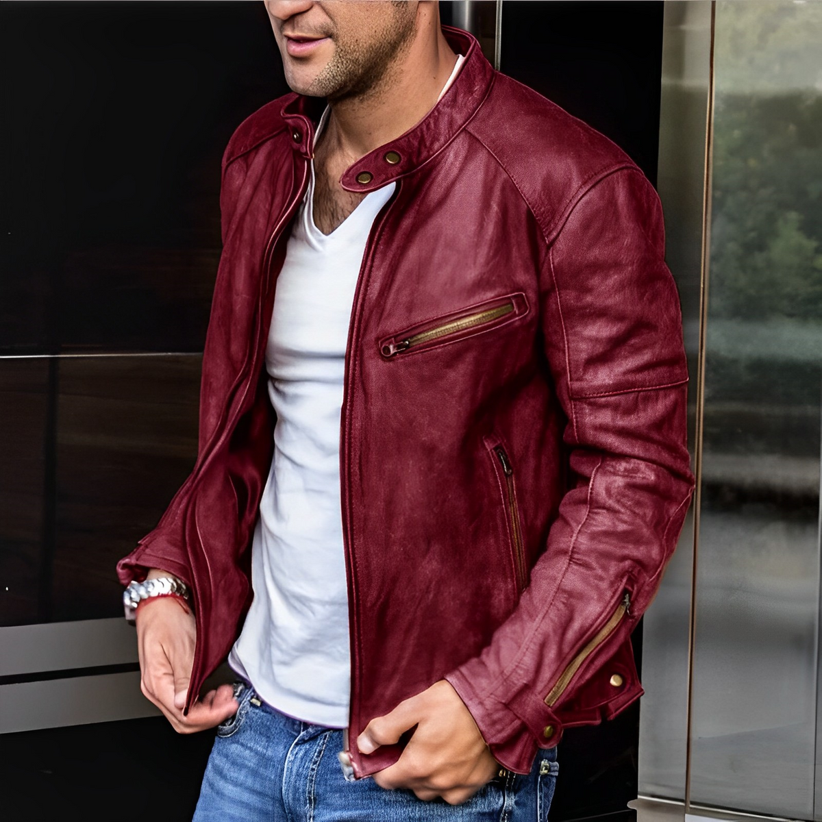 Men's Aviator Jacket – All-Season Modern