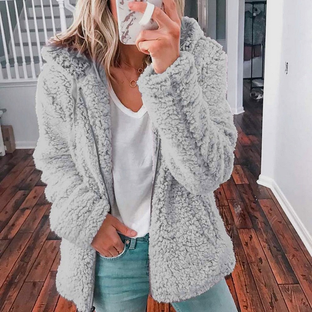 Women's Winter Jacket – Short Warm Puffer