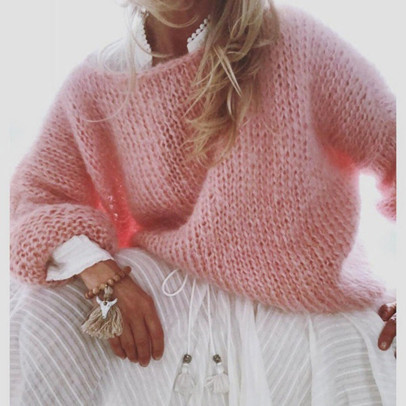 Women's Knitted Jumper – Autumn Winter