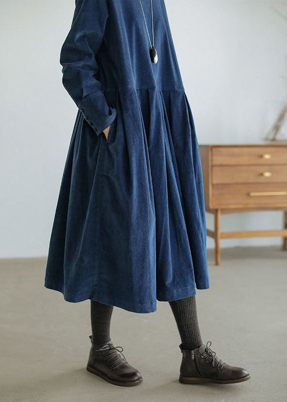 Women's Velvet Dress – Long Winter Dress