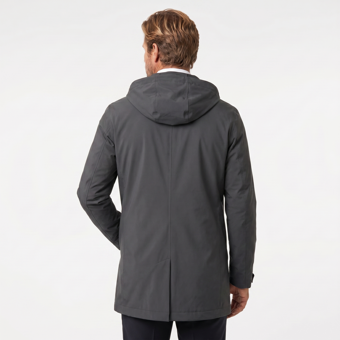 Men's Premium Mid-Length Windbreaker & Waterproof Jacket
