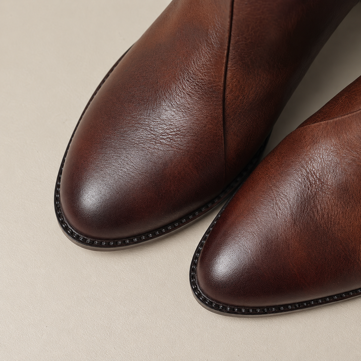 Women's Low-Heel Ankle Boots – Large Sizes Available