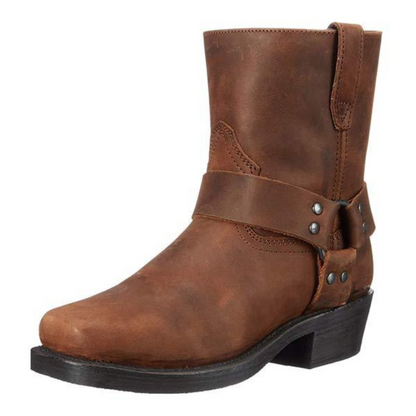Men's Cowboy Boots – Faux Leather