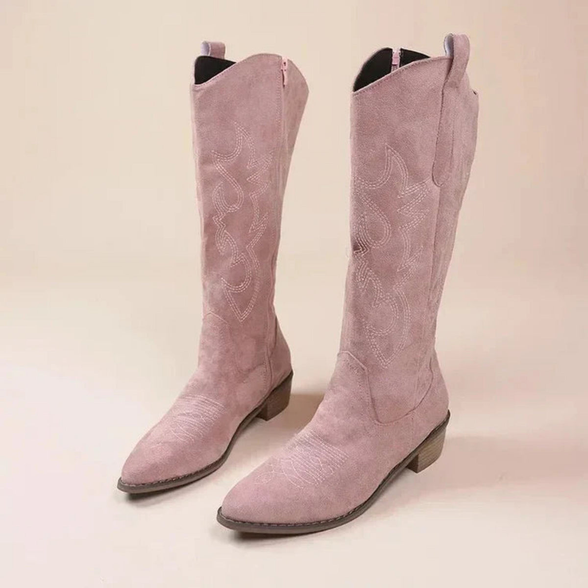 Women's Cowboy Boots – Embroidered Western