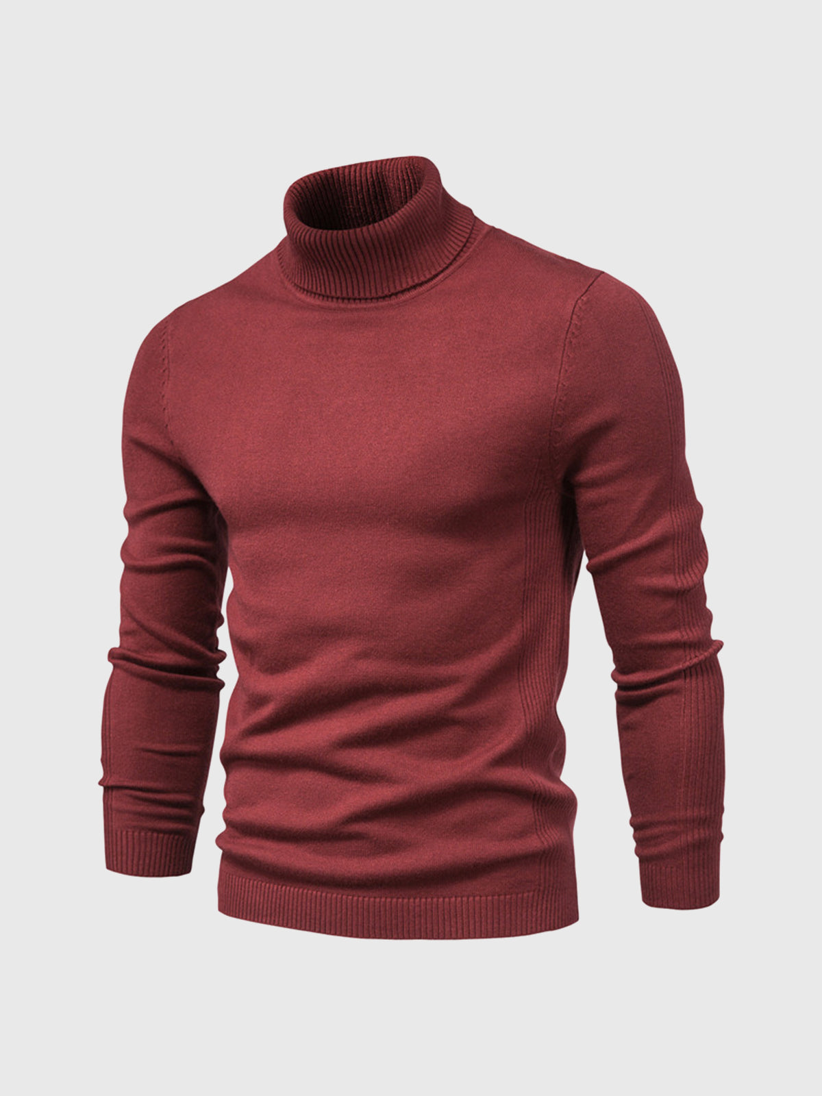 Men's Roll-Neck Jumper – Winter Knit