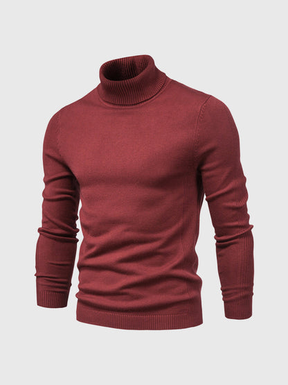 Men's Roll-Neck Jumper – Winter Knit