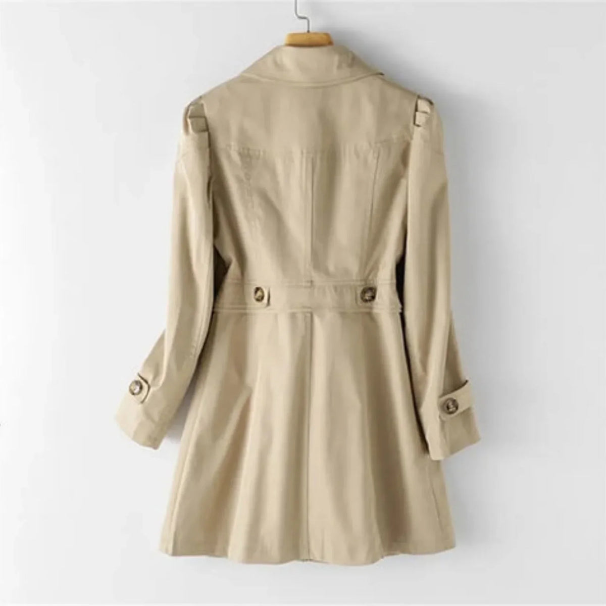 Women's Belted Trench – Classic Waterproof Mid-Season