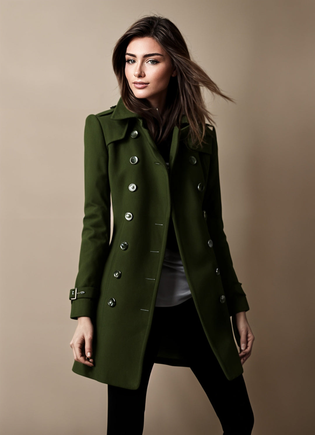 Women's Long Coat – Autumn Winter