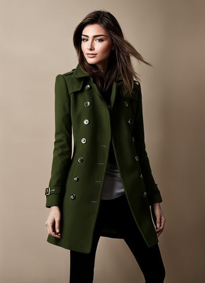 Women's Long Coat – Autumn Winter