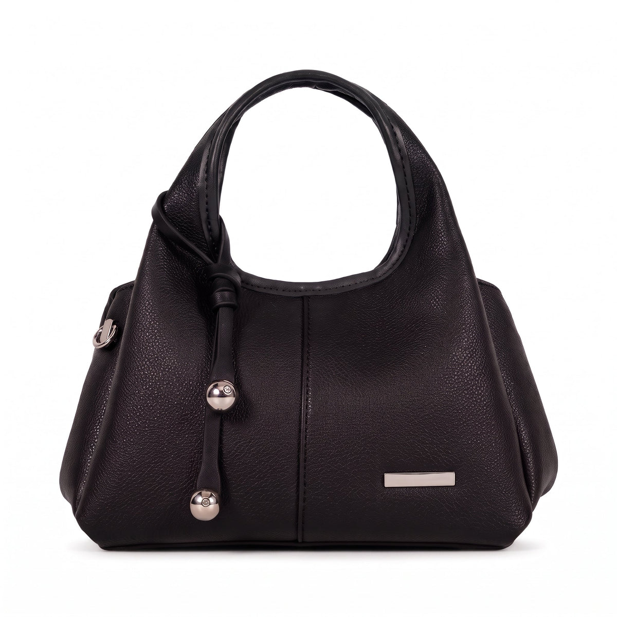 Women's Small Round Pebbled Handbag – Crossbody Bag