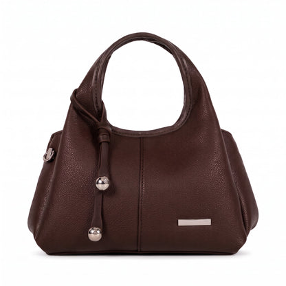 Women's Small Round Pebbled Handbag – Crossbody Bag