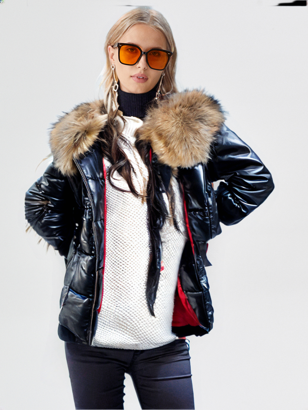 Women's Hooded Jacket – Warm Versatile Autumn Winter