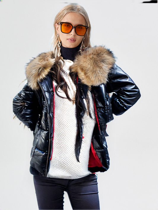Women's Hooded Jacket – Warm Versatile Autumn Winter