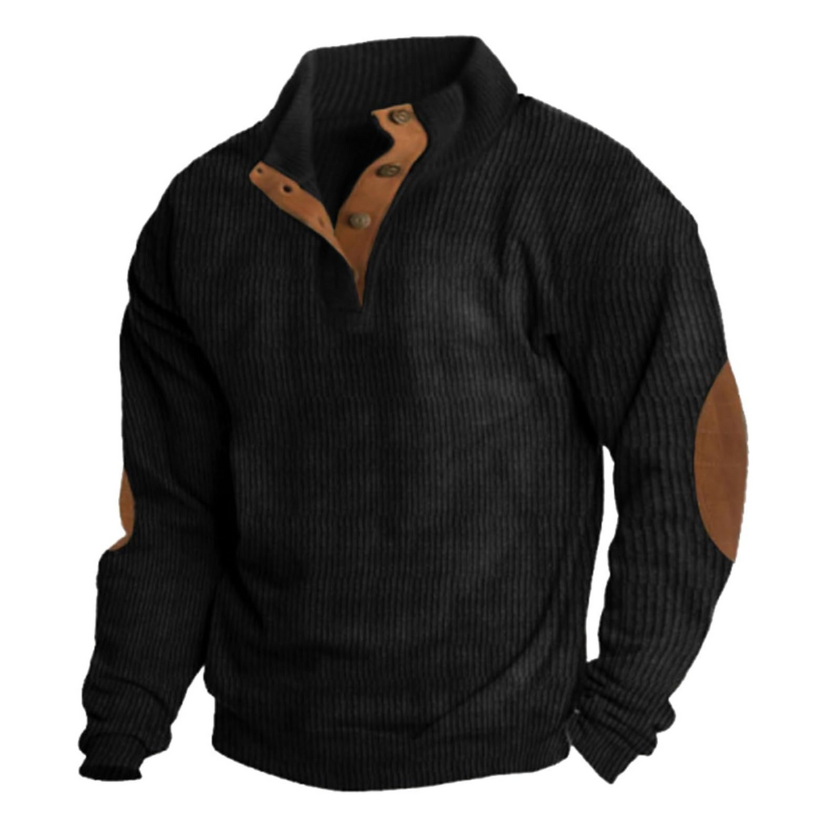 Men's Chunky-Knit Jumper – Thick Warm Winter