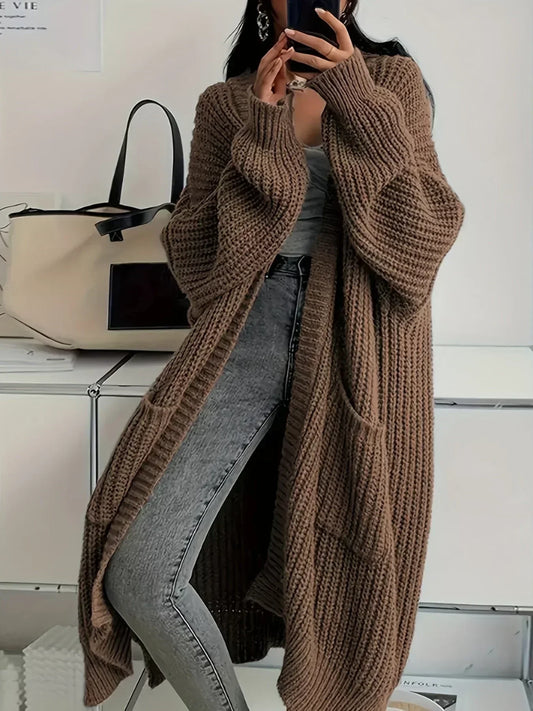 Women's Oversized Cardigan – Comfortable Loose