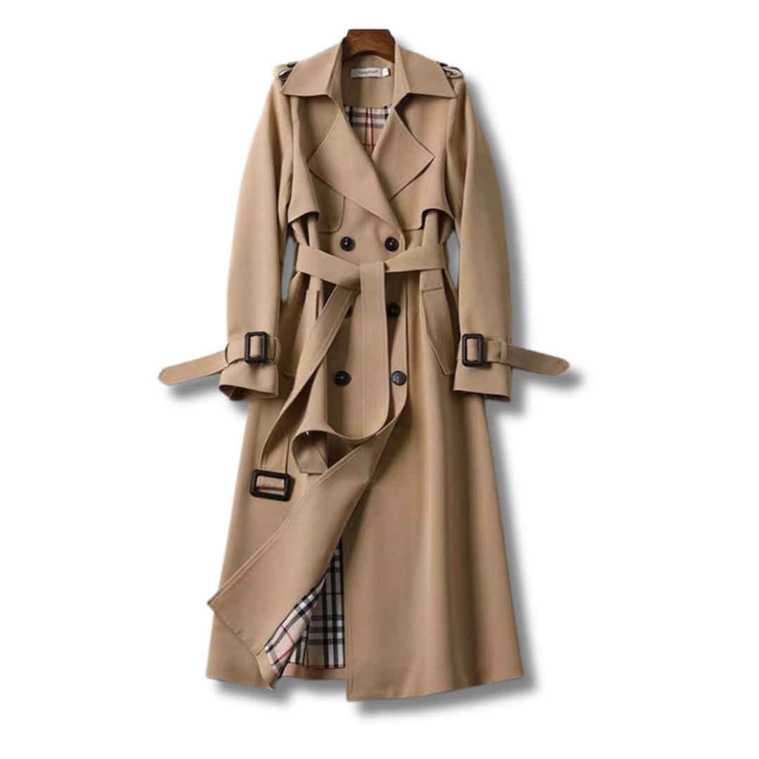 Women's Long Trench – Mid-Season Coat