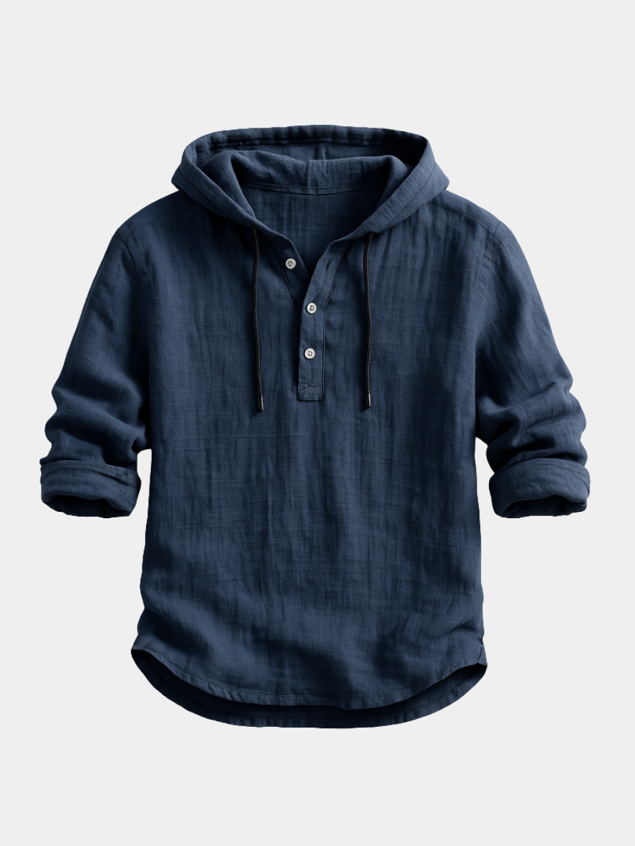 Men's Hooded Shirt – Autumn Winter