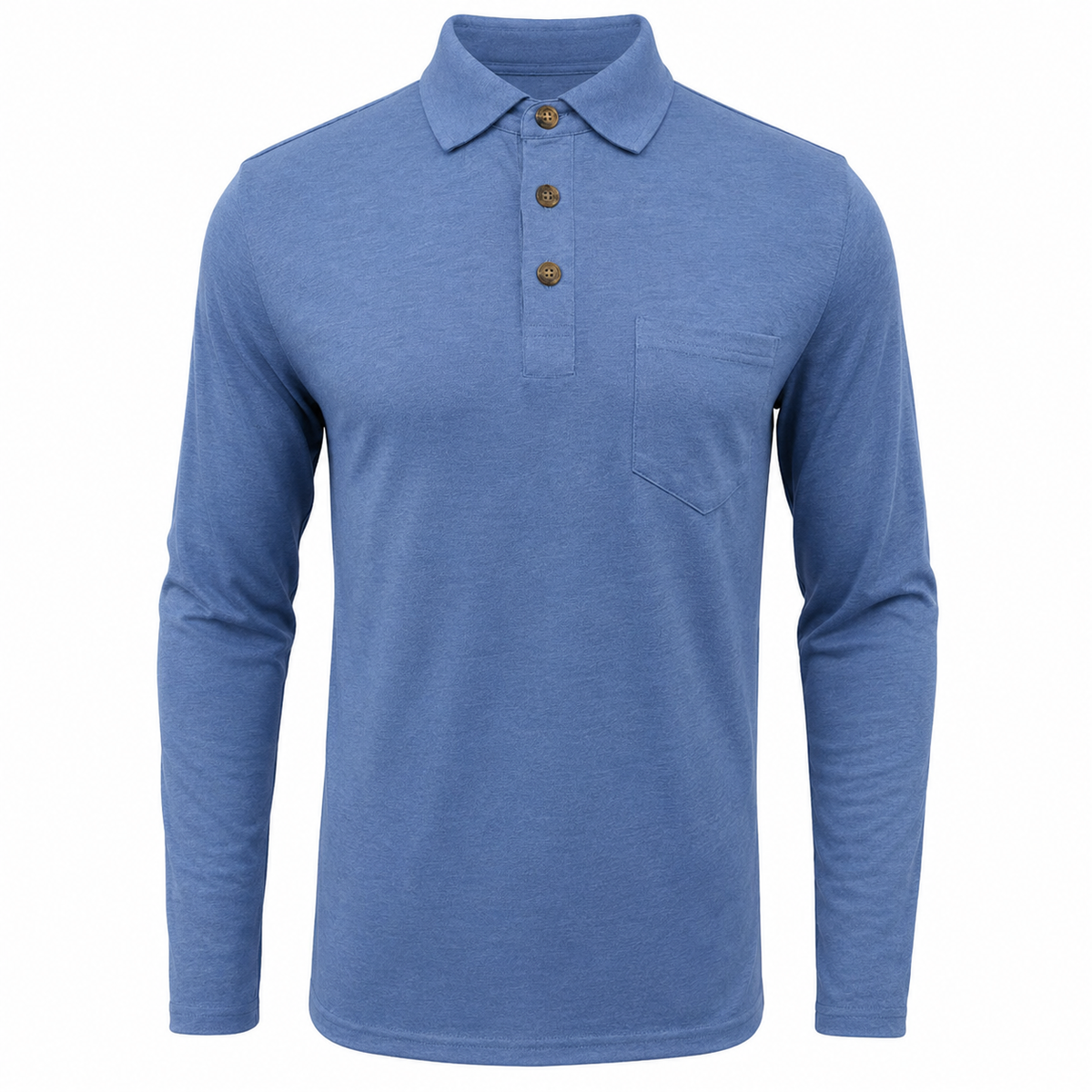 Men's Long-Sleeve Polo – Autumn Winter