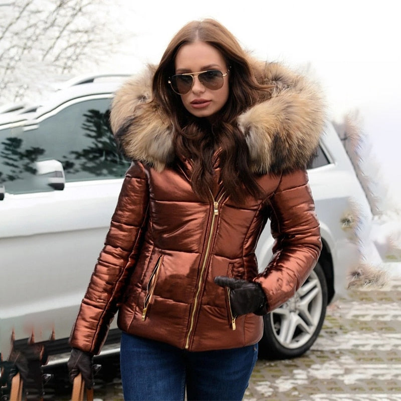 Women's Hooded Jacket – Warm Versatile Autumn Winter