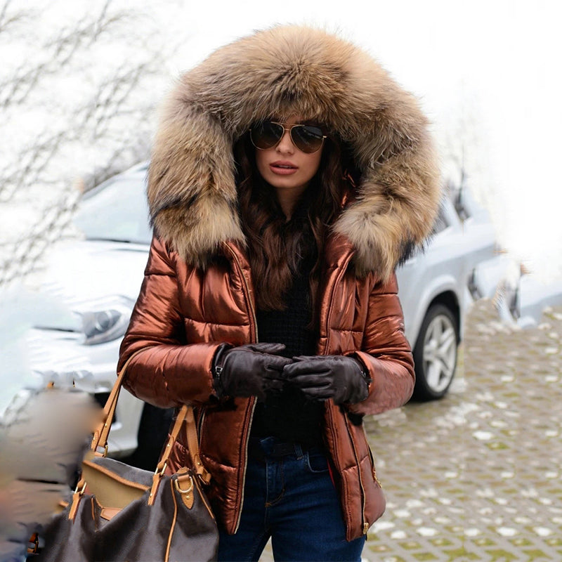 Women's Hooded Jacket – Warm Versatile Autumn Winter