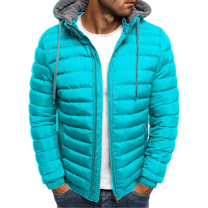Men's Lightweight Puffer – Thermal Insulated Jacket