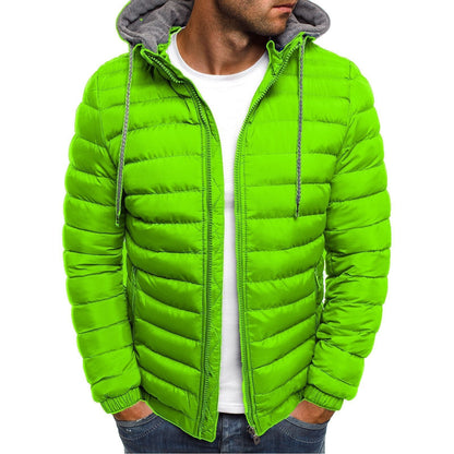 Men's Lightweight Puffer – Thermal Insulated Jacket