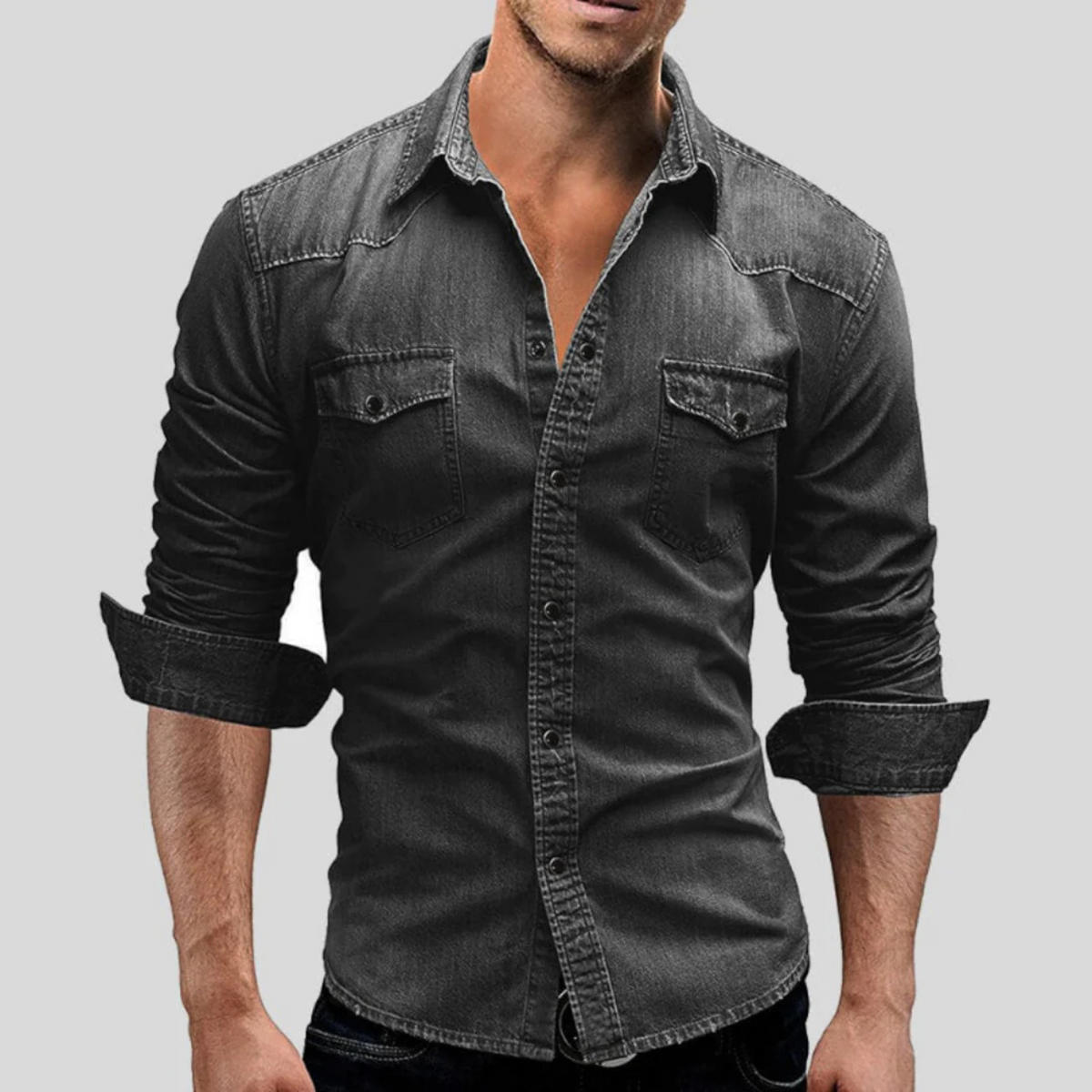 Men's Quilted Overshirt – Light Insulated Shirt-Jacket