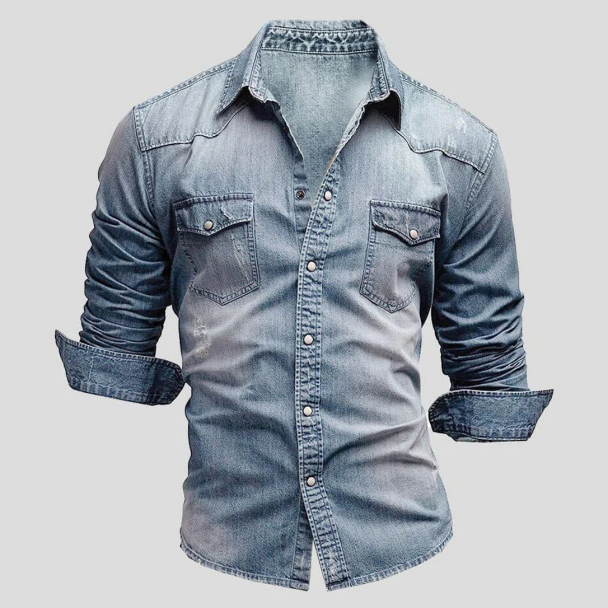 Men's Quilted Overshirt – Light Insulated Shirt-Jacket