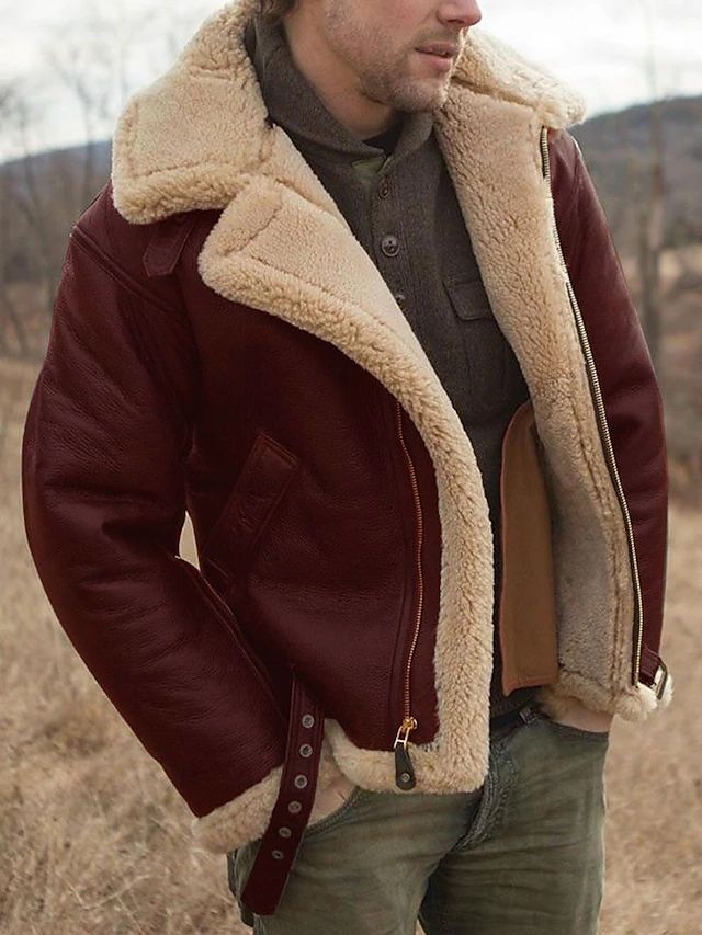 Men's Aviator Jacket – Autumn Winter