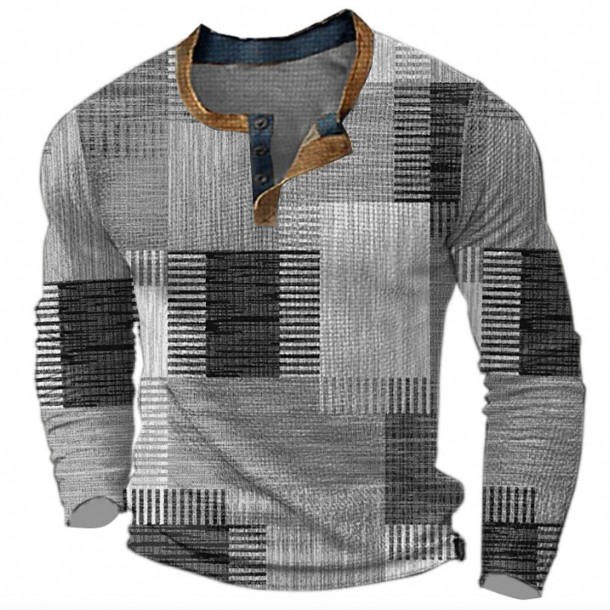 Men's Textured-Knit Jumper – Autumn Winter