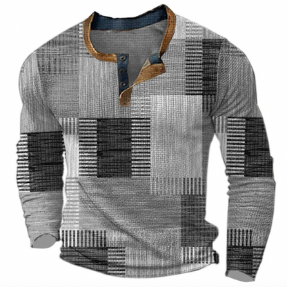 Men's Textured-Knit Jumper – Autumn Winter