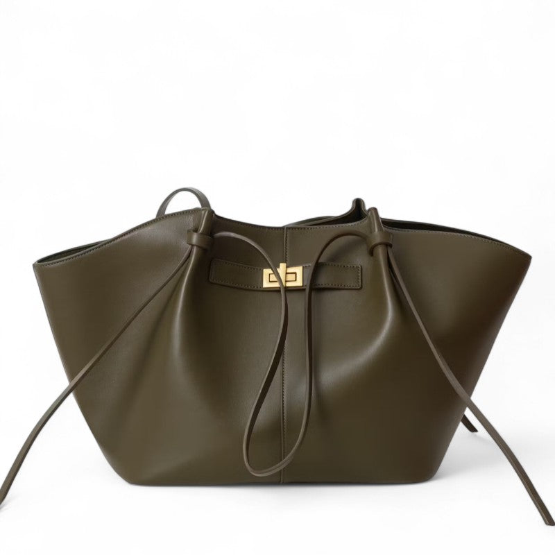 Women's Large Handbag in Faux Leather – Work & School Tote Bag