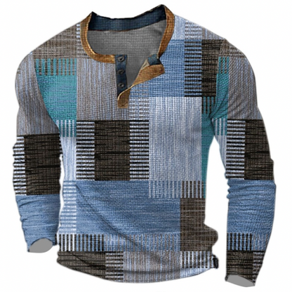Men's Textured-Knit Jumper – Autumn Winter