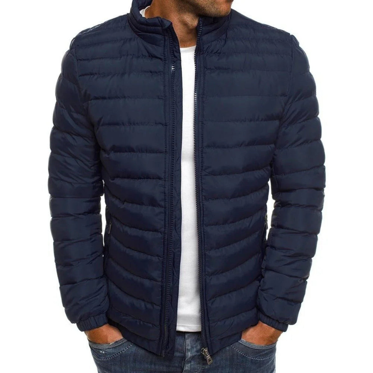 Men's Puffer – Warm Winter Jacket