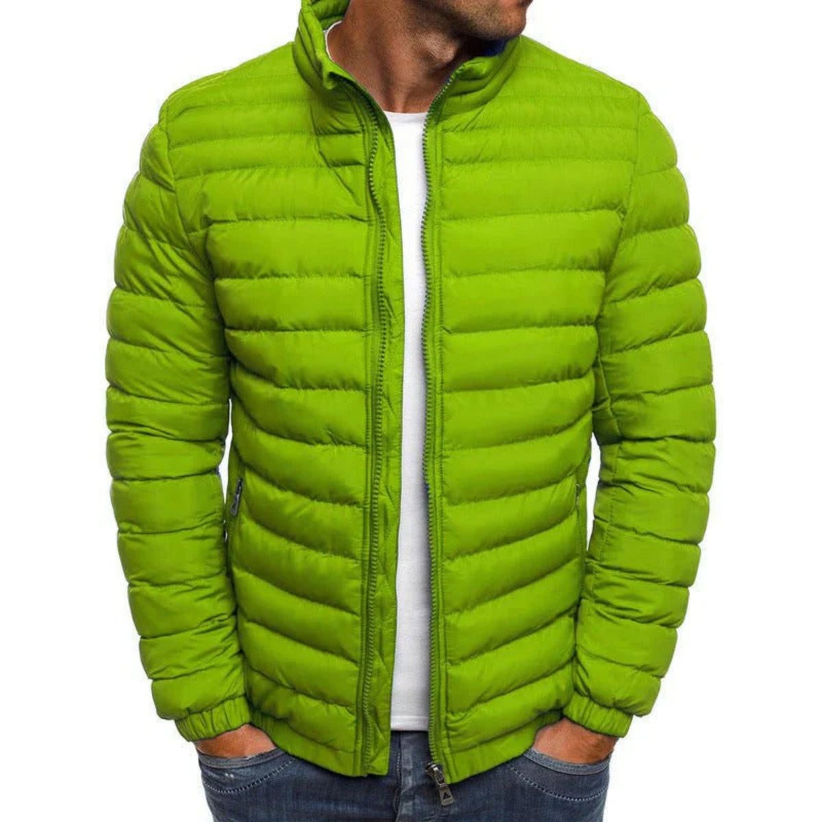 Men's Puffer – Warm Winter Jacket