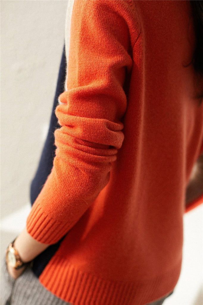 Women's Striped Jumper – Fitted