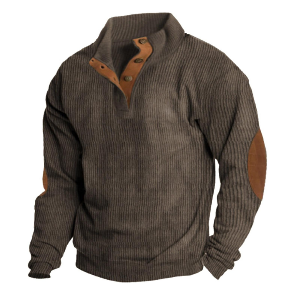 Men's Chunky-Knit Jumper – Thick Warm Winter