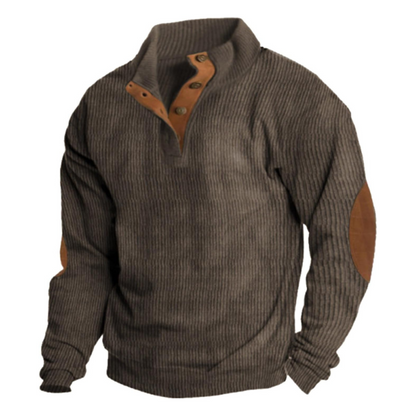 Men's Chunky-Knit Jumper – Thick Warm Winter