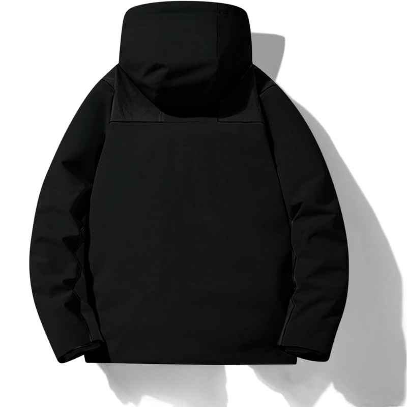 Women's Ski Jacket – Hooded Puffer with Pockets