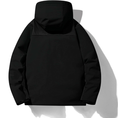 Women's Ski Jacket – Hooded Puffer with Pockets
