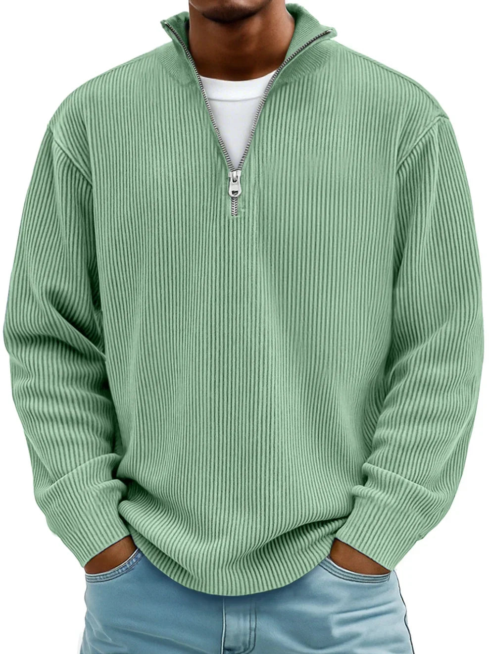 Men's Jumper – Autumn Winter Knit Modern Fit
