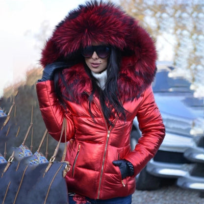 Women's Hooded Jacket – Warm Versatile Autumn Winter