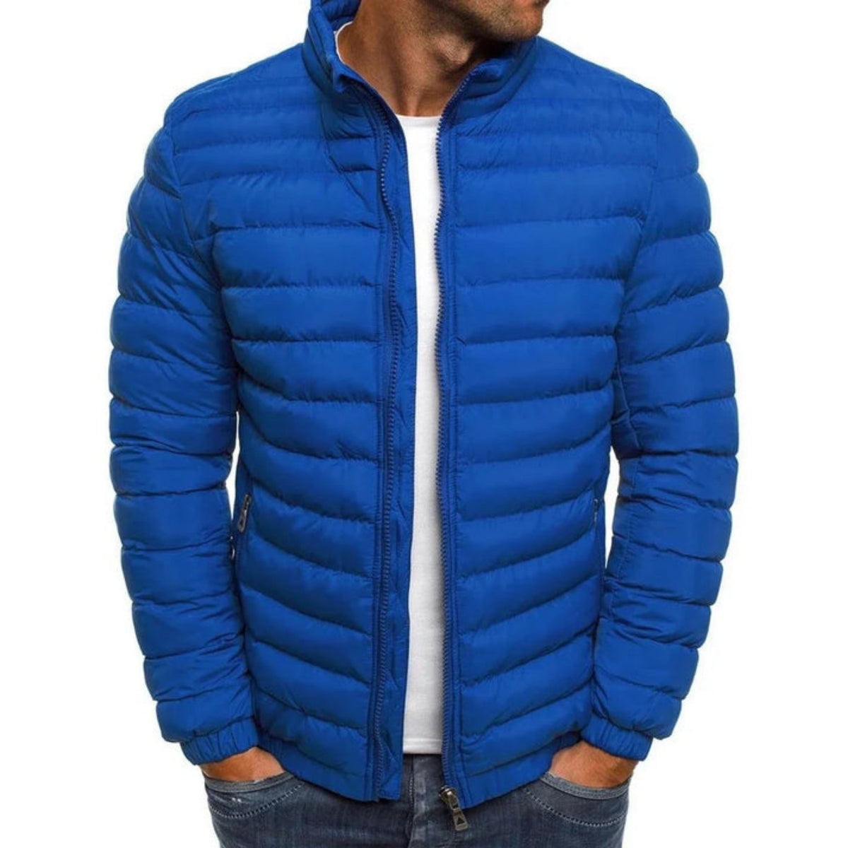 Men's Puffer – Warm Winter Jacket
