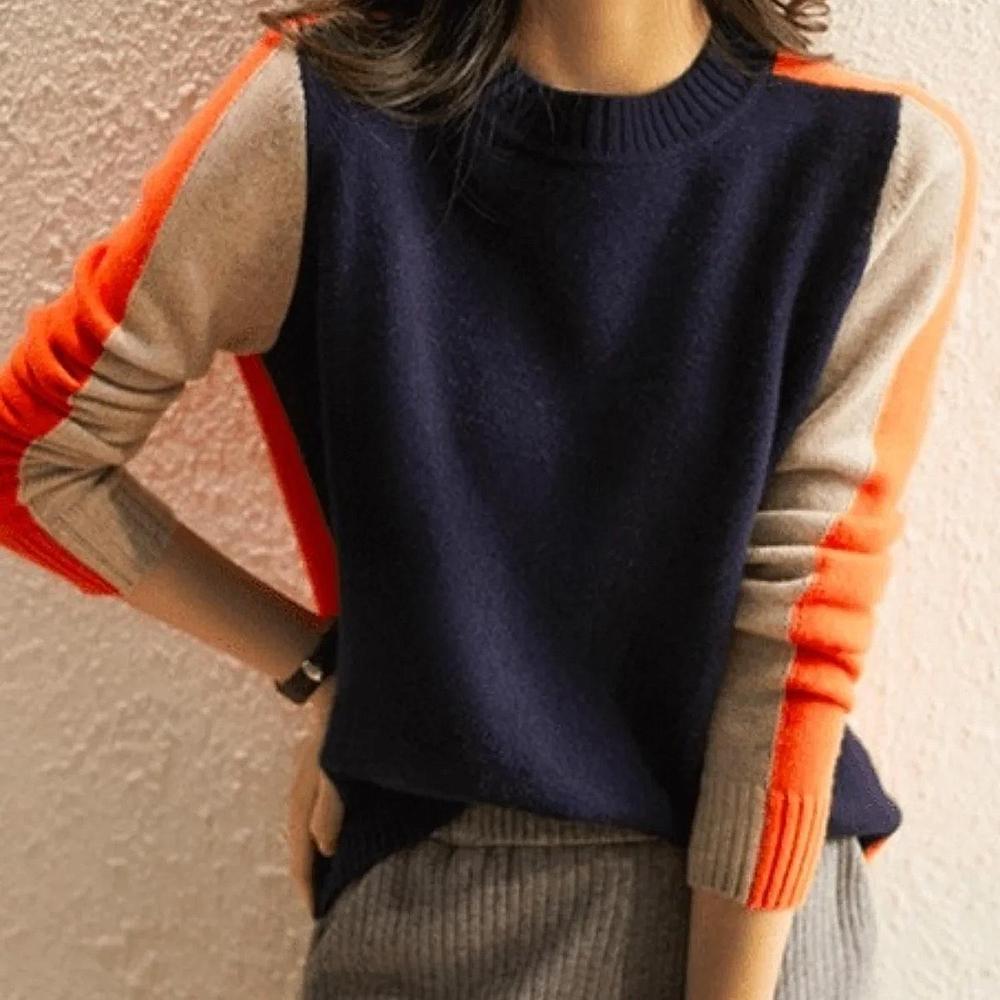 Women's Striped Jumper – Fitted