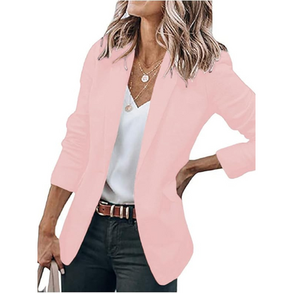 Women's Casual Blazer – Flowing Cut