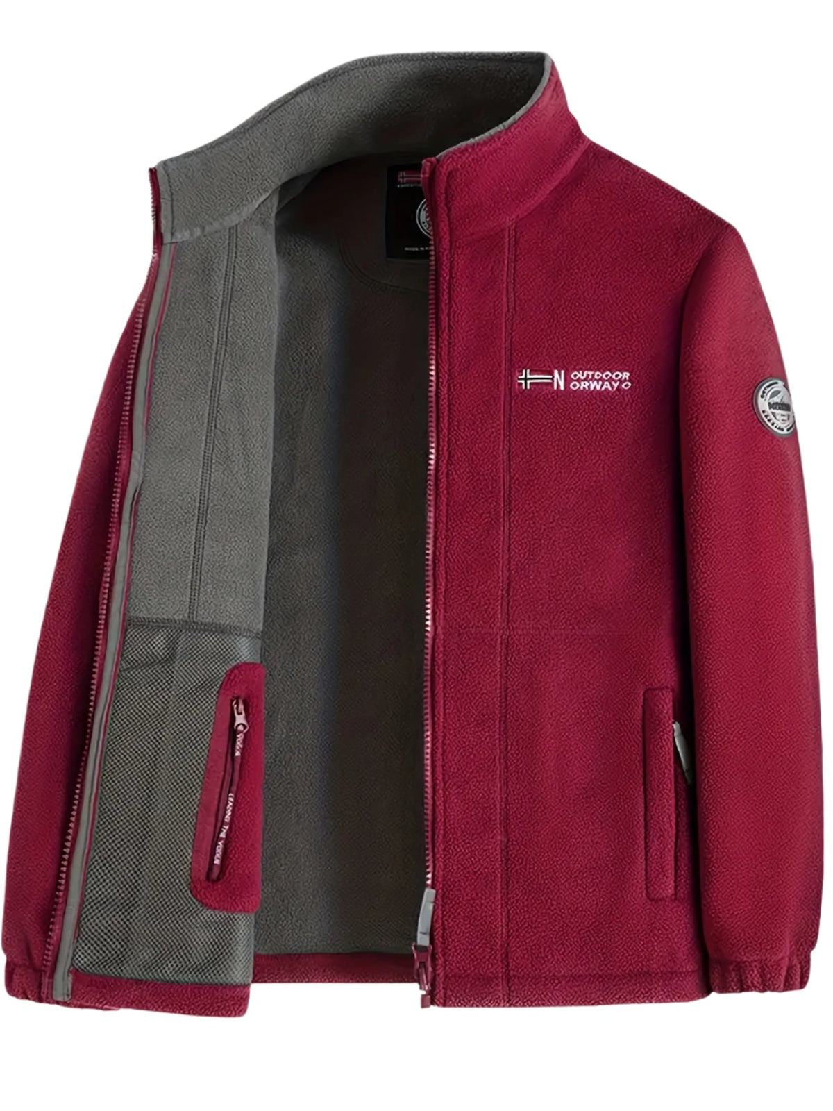 Men's Fleece Jacket – Light and Warm Mid-Season