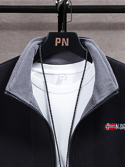 Men's Fleece Jacket – Light and Warm Mid-Season