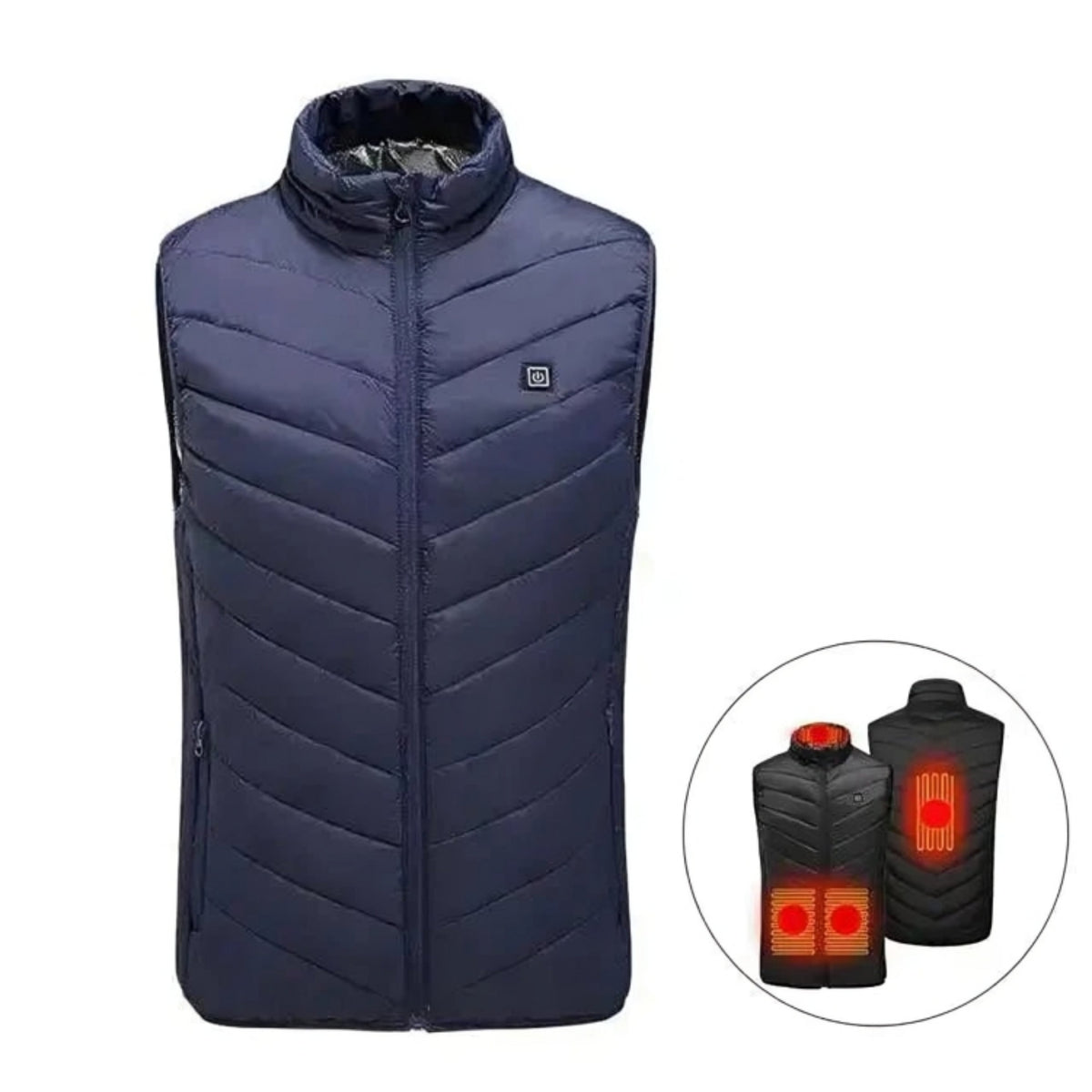 Men's Puffer Gilet – Light Warm Quilted Vest