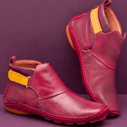 Women's Vintage Ankle Boots – With or without Zip