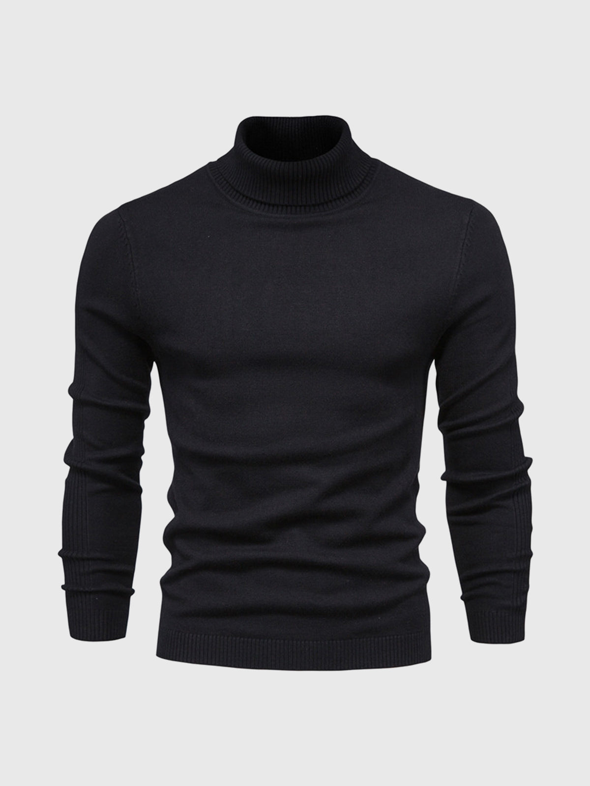 Men's Roll-Neck Jumper – Winter Knit